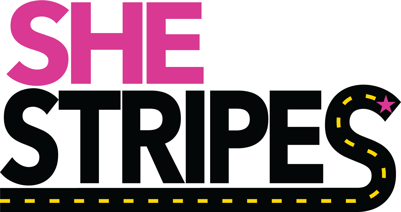 SHE STRIPES Logo